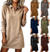 SEVMIEL Women Vintage Mini Dress