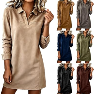 SEVMIEL Women Vintage Mini Dress