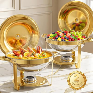 PRESGO Chafing Dishes for Buffet 2 Pack