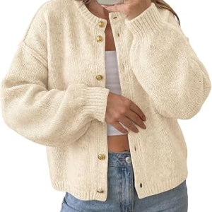 PRETTYGARDEN Womens Knit Cardigan Sweaters
