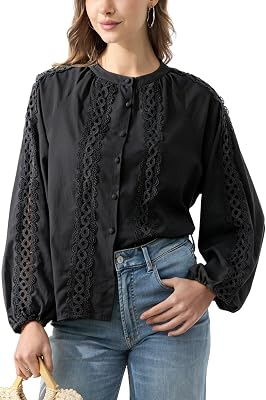 Ystguic Womens Button Up Shirt