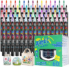 XMUSK Dual Tip Acrylic Paint Pens Set