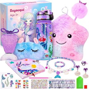 SUYAEQUT Mermaid Gift Sets for Girls