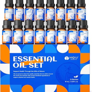 HIQILI Top 16 Essential Oils Set