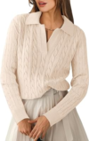 ANRABESS Cable Knit Sweaters