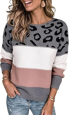 LIBSORGE Leopard Sweater