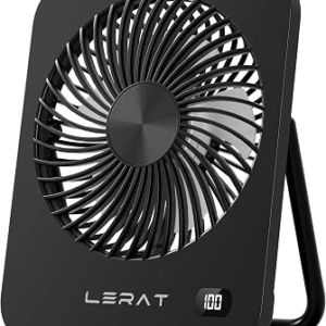 LERAT Portable Desk Fan for Home
