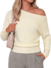 GRACE KARIN Womens Off The Shoulder Sweater