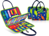 LearnToy Dinosaur Montessori Learning Toy for Toddlers Ages 3-5 Years, Busy Sensory Board with Educational Activities, Travel-Friendly Developmental Skills Toy