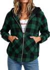 Lepunuo Womens Plaid Jackets