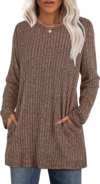 XIEERDUO Long Sleeve Tunic Sweaters