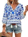 BOHOWE Women’s Boho V Neck Tops