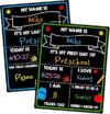 MELISHEER First Day of School Sign