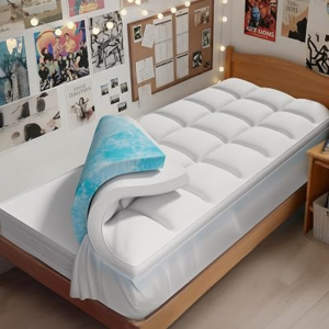 AIRTREE Dual Layer Memory Foam Mattress Topper