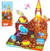 MINECFTOY 36Pcs Mini Magnetic Tiles