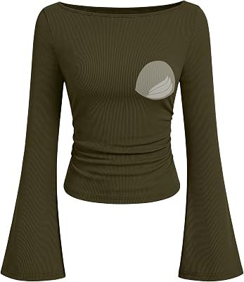 ANRABESS Bell Long Sleeve Shirts