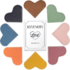 Leather Heart Bookmarks 8 Pack, Cute Gifts for Teen Girls Women | 8 Corner Page Bookmarks, Page-Safe, Bible Study Back to School Office Supplies, for Book Lovers, Teachers, Adults
