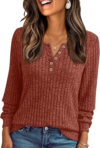 AUTOMET Womens Lightweight Sweater