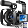 5K Video Camera Camcorder UHD 64MP Vlogging Camera for YouTube