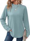 OFEEFAN Mock Neck Sweatshirts