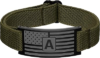 C-LEEN American Flag Initial Bracelet for Men
