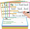 CVC Word Games Sentence Building for Kids, Handwriting Practice | Sight Words Writing Tracing Phonics Flash Cards,Preschool Kindergarten Learning Activities Homeschool Special Education