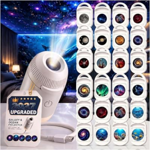 NELIANGIA 2-in-1 Ocean Projector for Bedroom