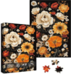 LARKIPUZZ Vintage Beautiful Nature Flower Puzzles 1000 Piece