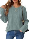 LIBSORGE Long Sleeve Pullover Sweater