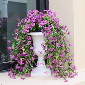 OBMNOR Artificial Hanging Flowers