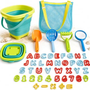 AORCMITN 47pc Collapsible Beach Toys
