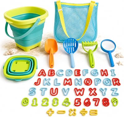 AORCMITN 47pc Collapsible Beach Toys