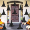 HELIMOTO 12Pcs Halloween Witch Hats