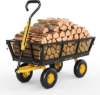 MARS EXPLO Heavy Duty Steel Garden Cart