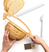 Adjustable Bread Knife for Homemade Bread with 1/2″ and 1″ Thickness Guides