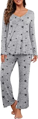 PRINSTORY Womens Pajama Sets