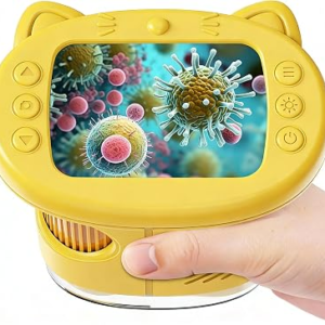 Handheld Digital Microscope for Kids,1000X Pocket Wonderquest Microscope