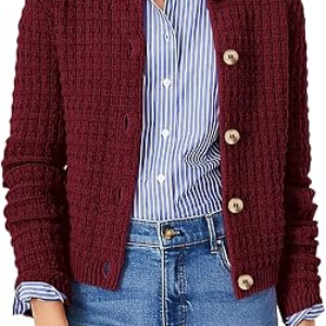 PRETTYGARDEN Womens Fall Lightweight Cardigan Sweaters