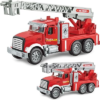 Fire Trucks for Toddlers 3-5 Lights Music Toy Cars