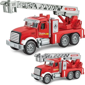 Fire Trucks for Toddlers 3-5 Lights Music Toy Cars