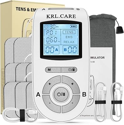KRL.CARE Dual Channel TENS EMS Unit