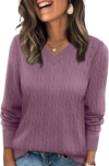 SAMPEEL V Neck Sweaters