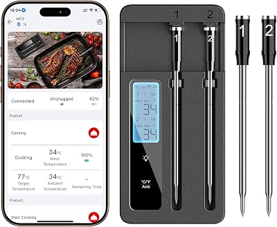 ROUUO Smart Wireless Meat Thermometer