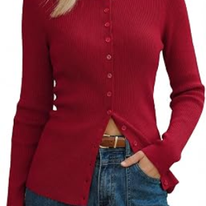 Arach&Cloz Womens Cardigan Tops