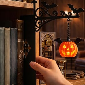 NELIANGIA Library Lantern Mini Bookshelf Lamp