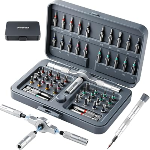 PHYONEER 60-in-1 Ratchet Screwdriver Set