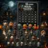 NELIANGIA Halloween Advent Calendar 2026