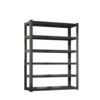 82" H 6 Tier Metal Shelves for Storage Garage Shelving 2400LBS Heavy Duty Storage Shelves Adjustable Garage Shelf Industrial Shelving Unit Storage Utility Rack,48" W*18" D*82" H,Black