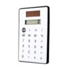 8 Digit Solar Calculator with Quiet to Operate Easy Portability