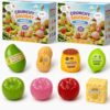 8 Pack Crunchy Squishy Pack, Wiht Mango, Pineapple bun, Pudding, and Orange